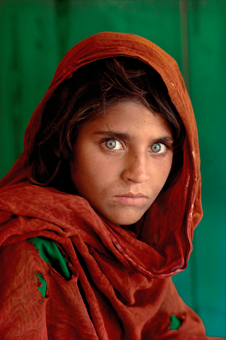 Steve McCurry Retrato 1985