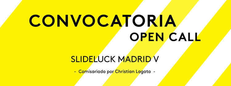 Cartel promocional Slideluck Madrid V