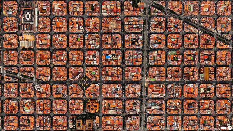 Barcelona desde el cielo