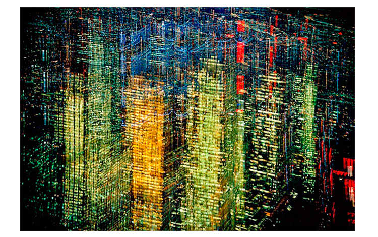 Ernst Haas | Lights of New York 1970