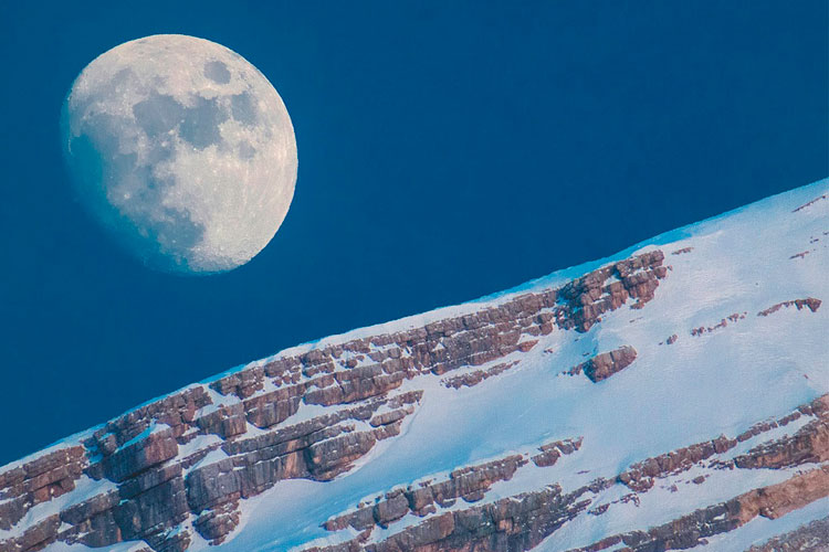 Fotografía de la luna, de Marcella Giulia